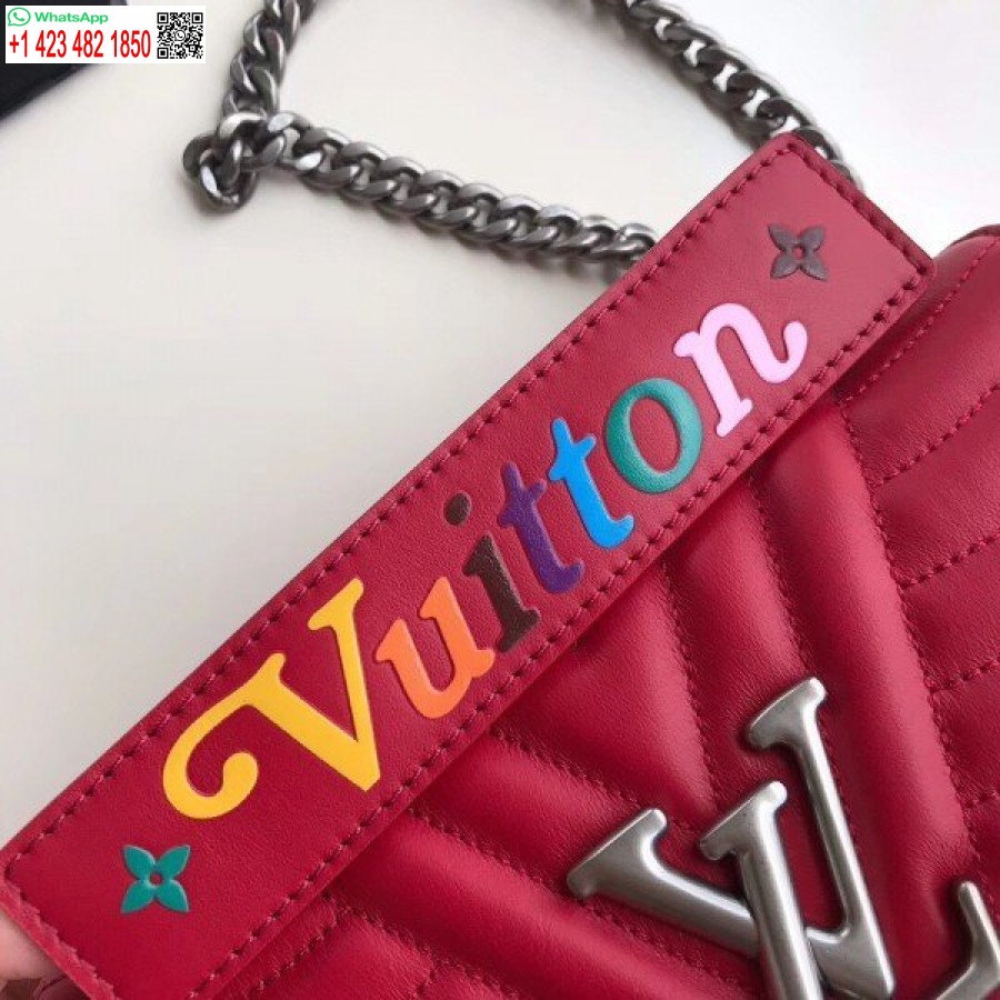 Réplique Louis Vuitton Sac à Chaîne New Wave Rouge PM M51930 Blv645