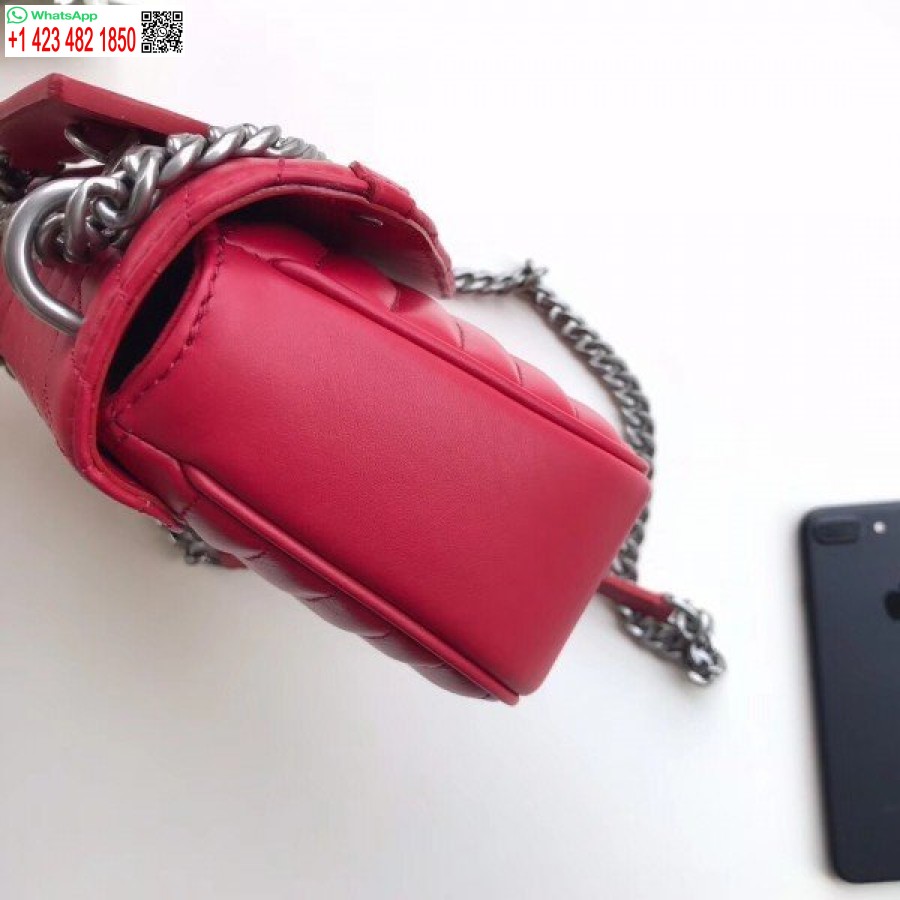 Réplique Louis Vuitton Sac à Chaîne New Wave Rouge MM M51943 Blv642