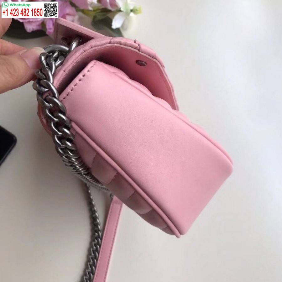 Réplique Louis Vuitton Rose Sac à Chaîne New Wave MM M51944 Blv641