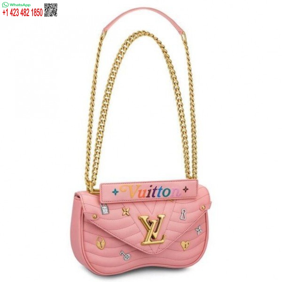 Replica Louis Vuitton Love Locks New Wave Chain Bag MM M53214 BLV625