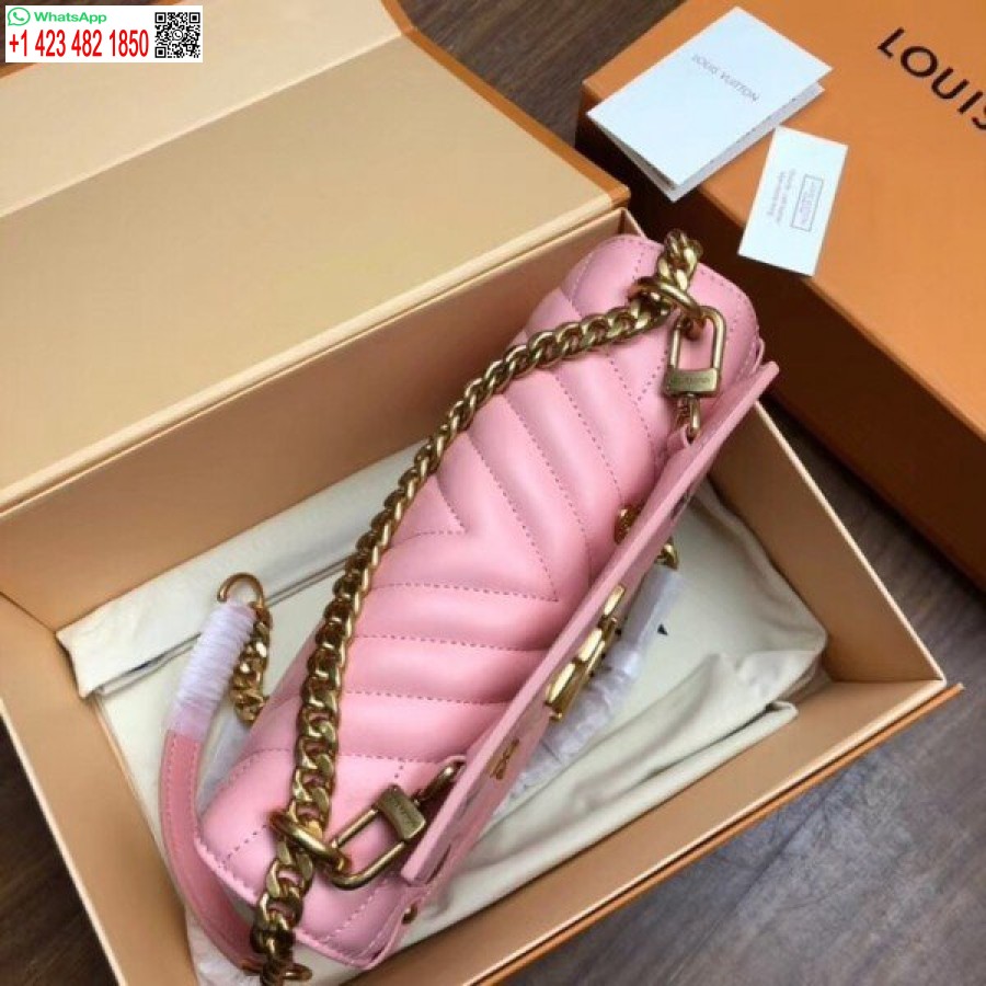 Replica Louis Vuitton Love Locks New Wave Chain Bag MM M53214 BLV625