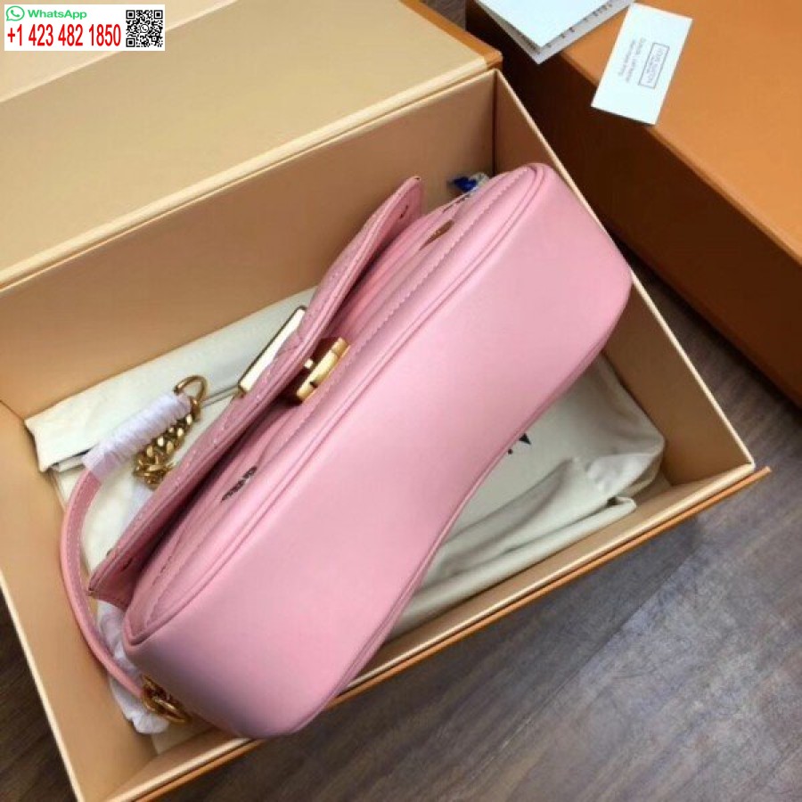 Replica Louis Vuitton Love Locks New Wave Chain Bag MM M53214 BLV625