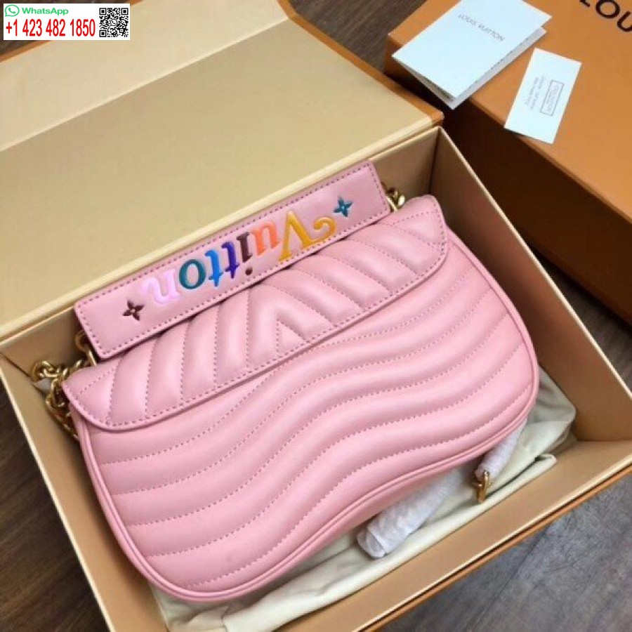 Replica Louis Vuitton Love Locks New Wave Chain Bag MM M53214 BLV625