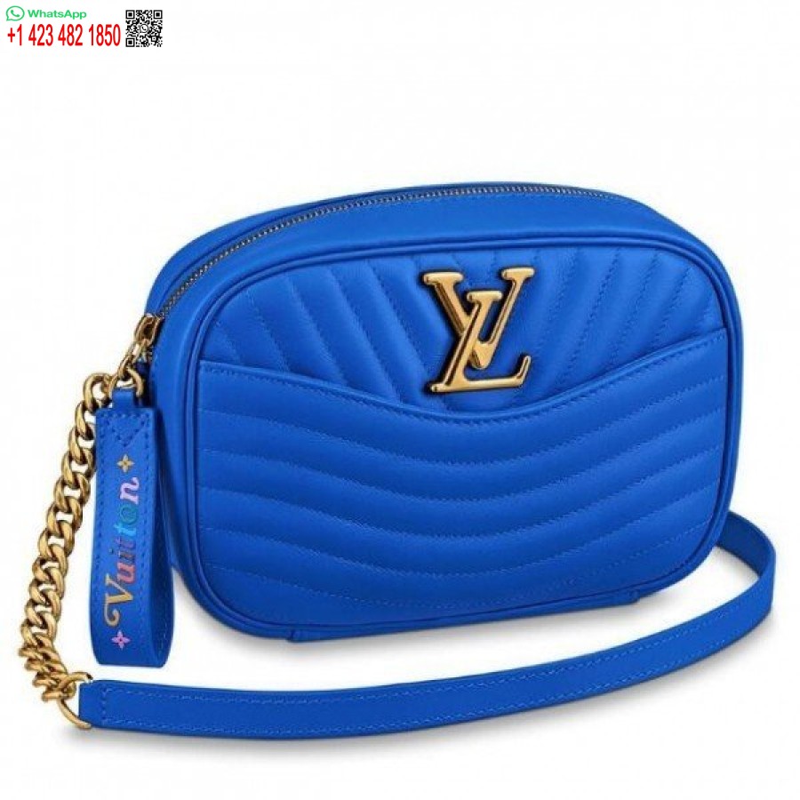 Réplique Louis Vuitton Bleu Sac Appareil Photo Nouvelle Vague M53901 Blv626