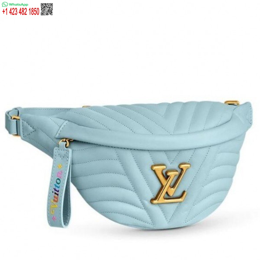 Réplique Louis Vuitton Bleu Porcelaine New Wave Bumbag M55331 Blv633