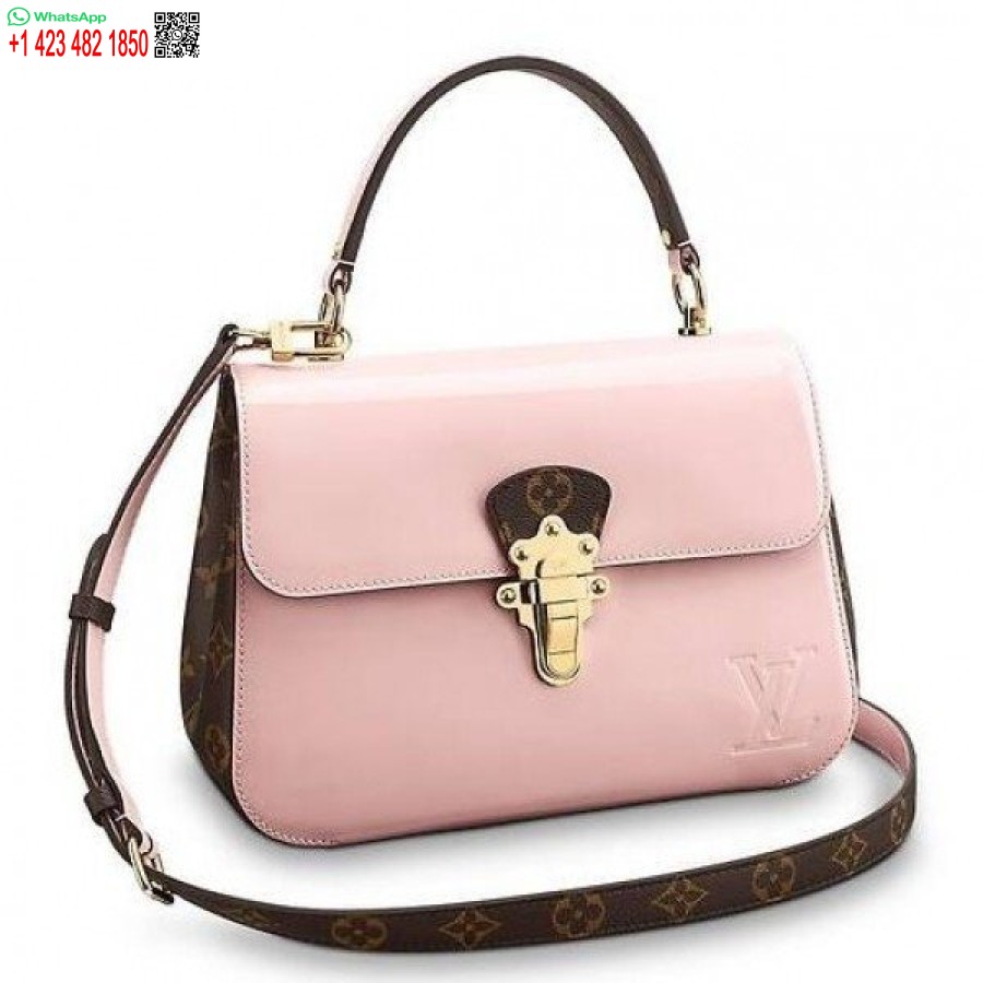 Replica Louis Vuitton Roosa Kirsipuust Kott Lakknahast M53355 Blv663