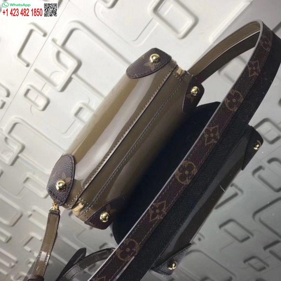 Réplica De Bolso Louis Vuitton Bronce Venice Charol M54390 Blv665