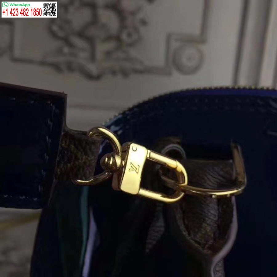 Replik Louis Vuitton Alma BB Tasche Lackleder M54705 Blv667