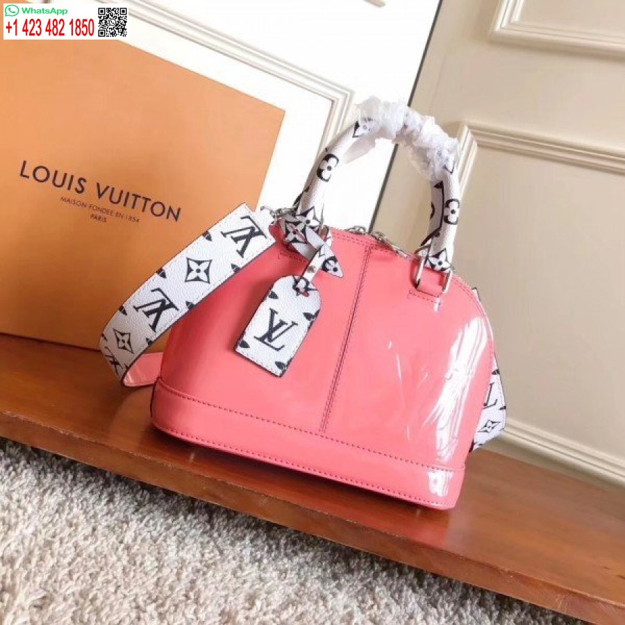 Replika Torby Bb Louis Vuitton Alma Ze Skóry Lakierowanej M54704 Blv666