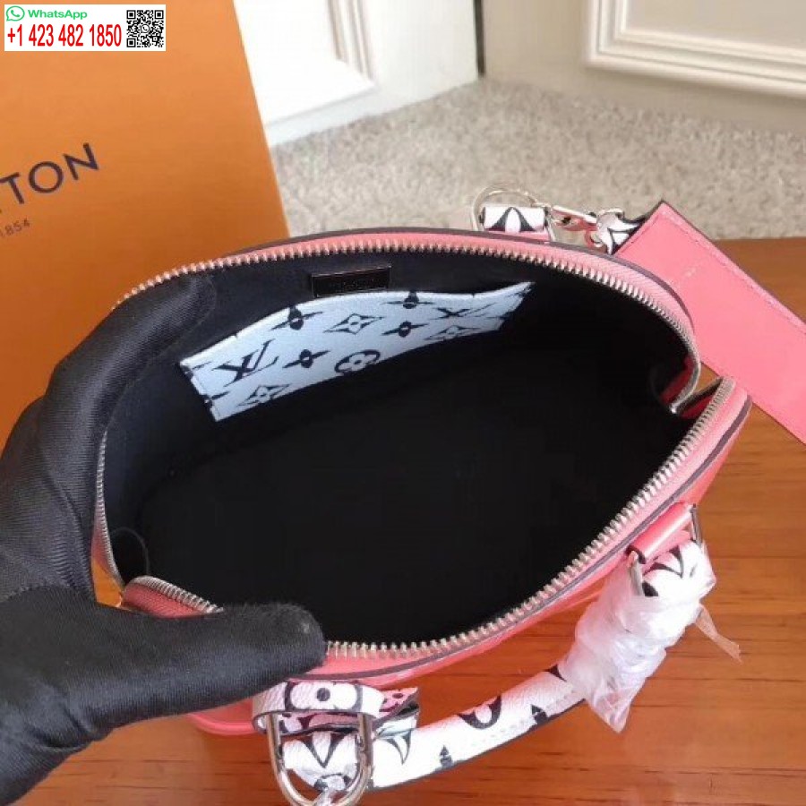 Replika Torby Bb Louis Vuitton Alma Ze Skóry Lakierowanej M54704 Blv666