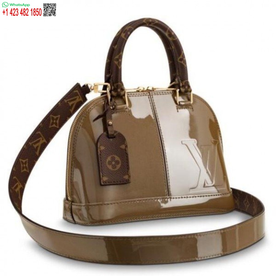 Replica Louis Vuitton Alma Bb Kott Lakknahast M51904 Blv660