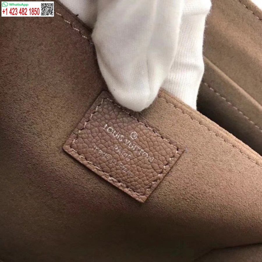 Replika Louis Vuitton Taupe Glace My Lockme Bag M54877 Blv764