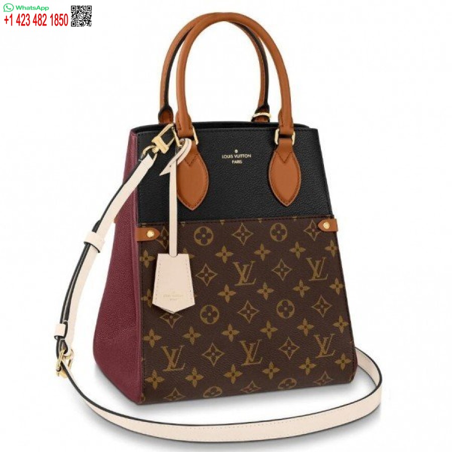 Replică Tote Louis Vuitton Fold Mm Piele De Vițel Monogramă M45409 Blv696