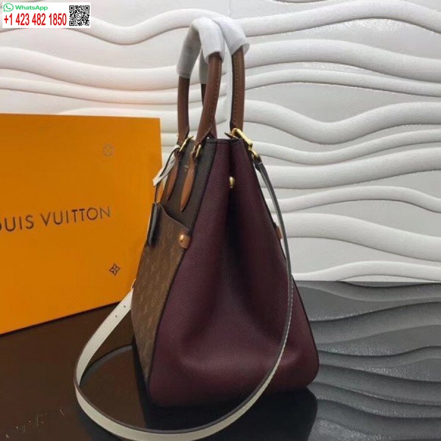 Replică Tote Louis Vuitton Fold Mm Piele De Vițel Monogramă M45409 Blv696
