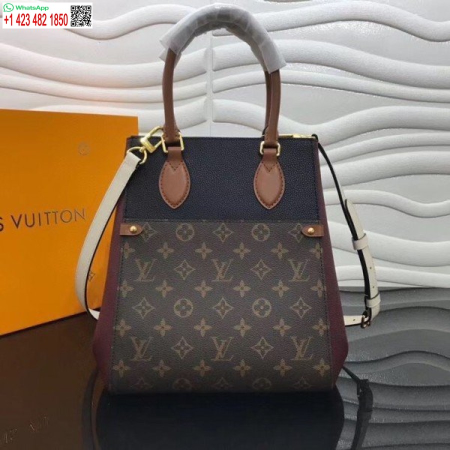 Replică Tote Louis Vuitton Fold Mm Piele De Vițel Monogramă M45409 Blv696