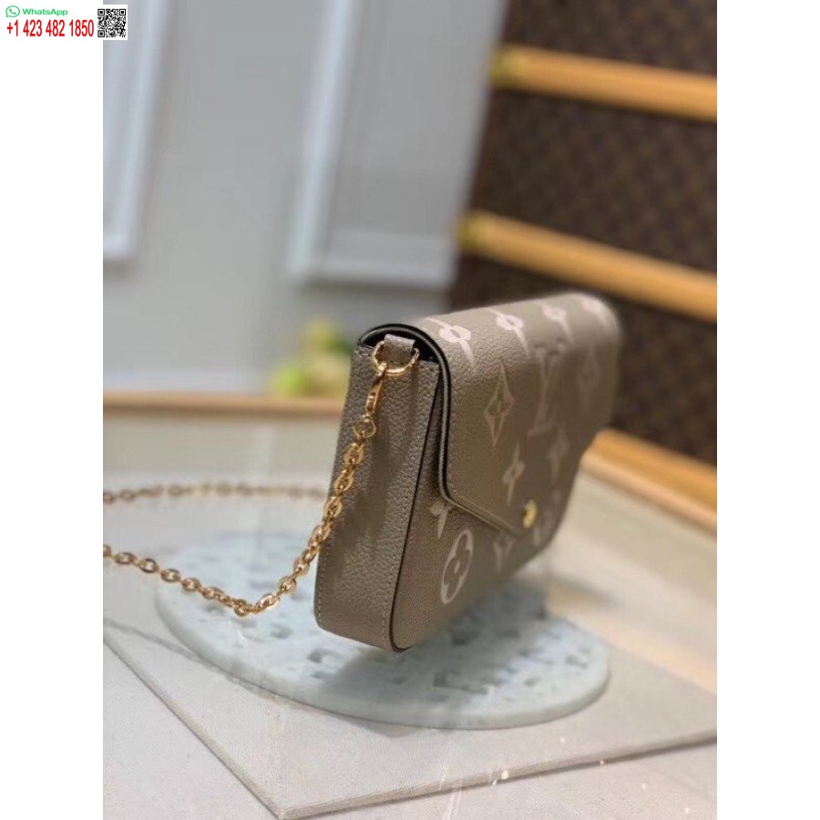 طبق الاصل لويس فويتون فيليسي بوشيت حرف واحد فقط إمبرينت M69977 Blv673