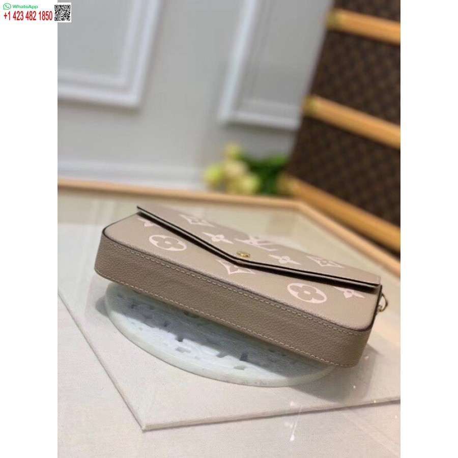 طبق الاصل لويس فويتون فيليسي بوشيت حرف واحد فقط إمبرينت M69977 Blv673