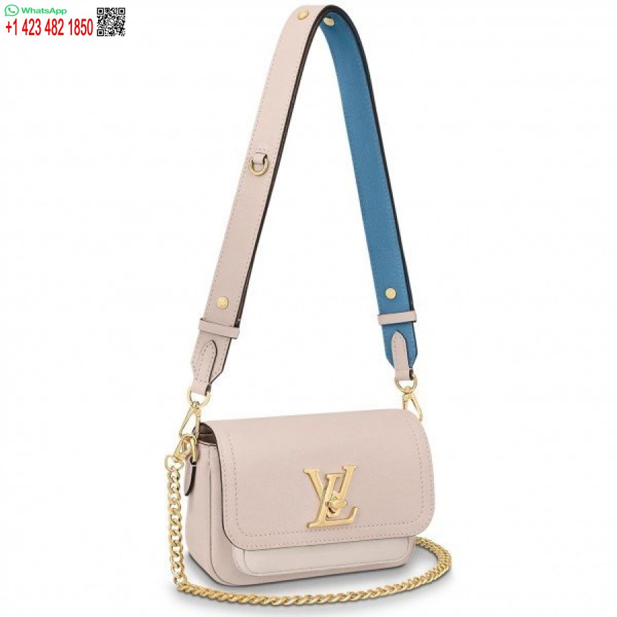 Replika Louis Vuitton Greige Lockme Tender Taske M58554 Blv710