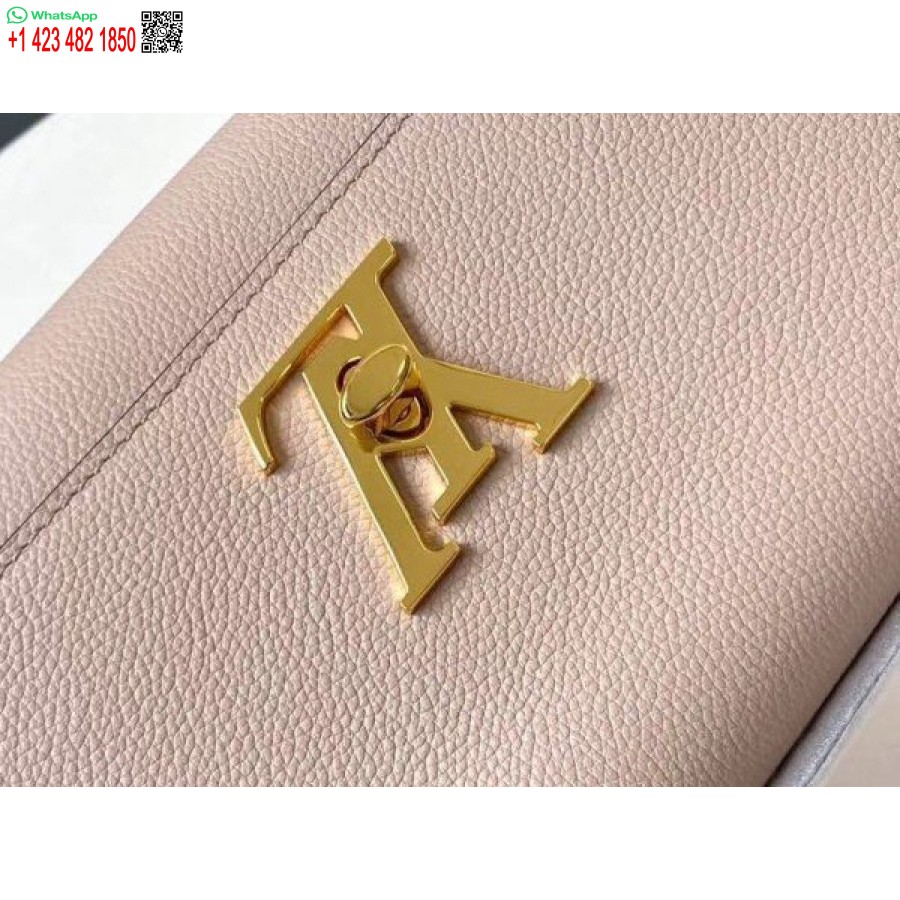 Replica Clutch Louis Vuitton Greige Lockme M56087 Blv692