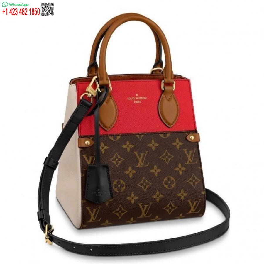 Réplique Louis Vuitton Fold Tote PM Monogramme Cuir De Veau M45389 Blv698