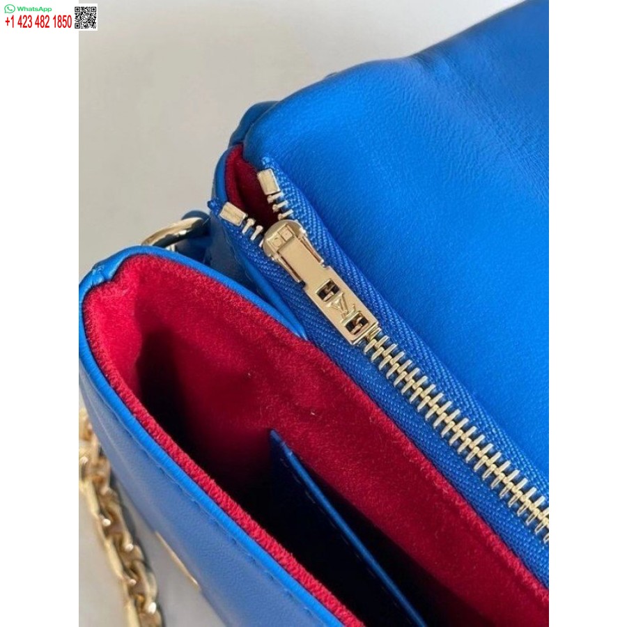 Replika Louis Vuitton Mėlynas Pusbrolis Pochette Krepšys M80743 Blv708
