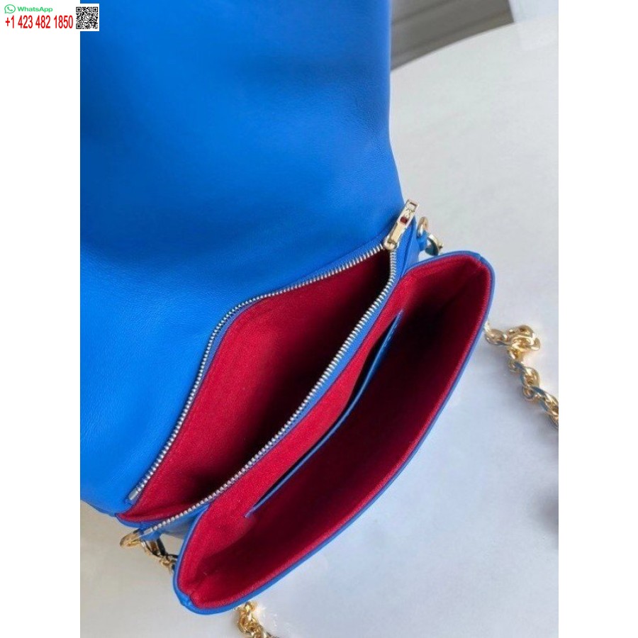 Replika Louis Vuitton Mėlynas Pusbrolis Pochette Krepšys M80743 Blv708