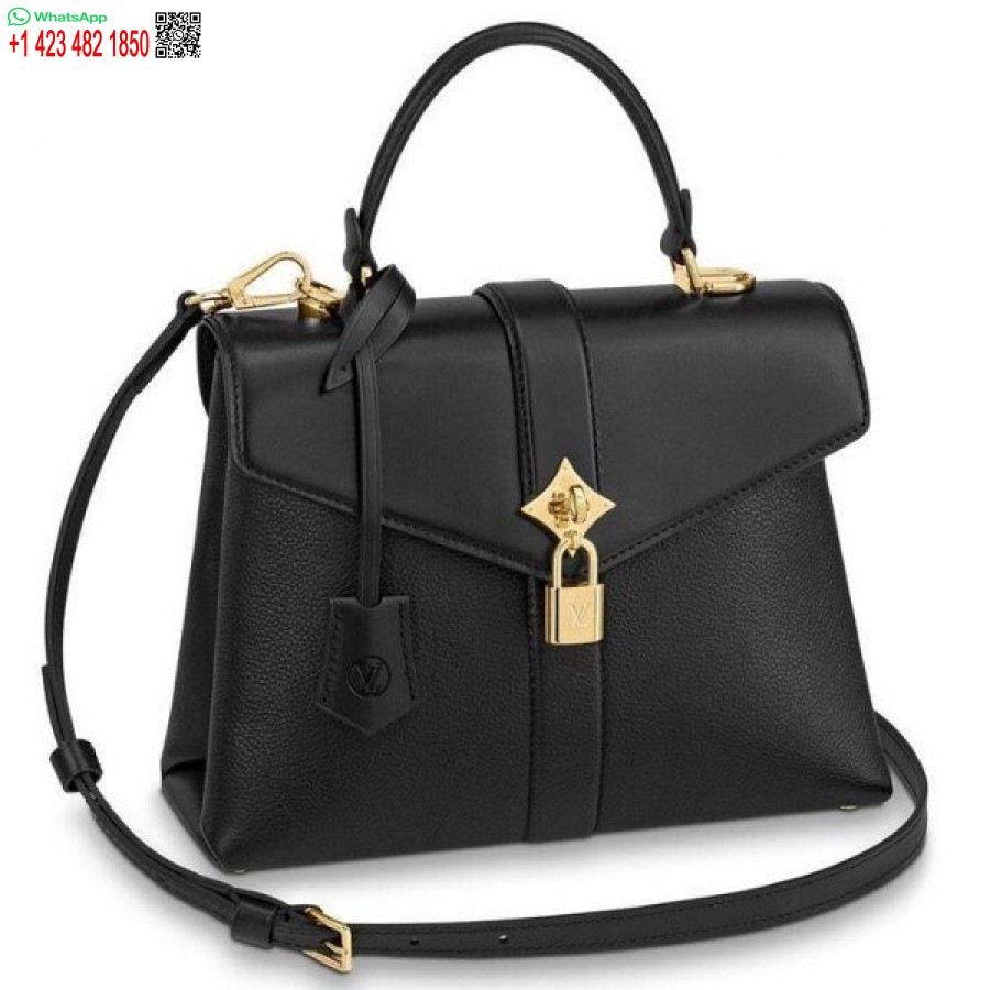 העתק של לואי ויטון שחור ורד דז אוורור תיק PM M53821 Blv744