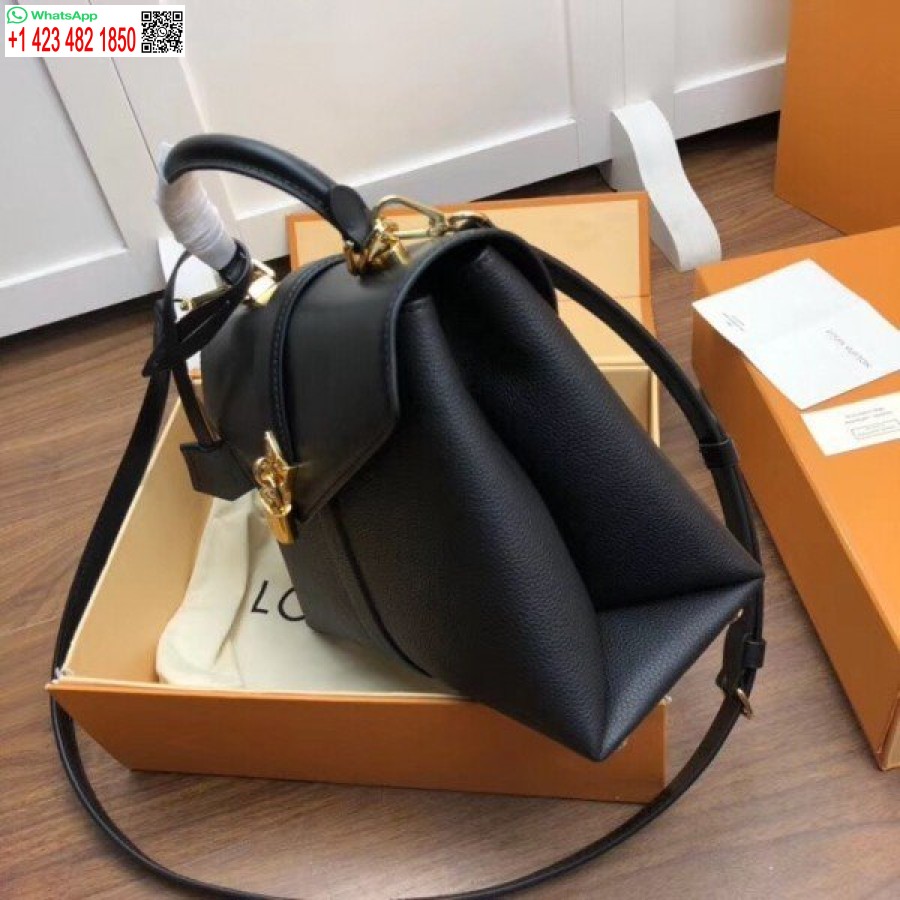 העתק של לואי ויטון שחור ורד דז אוורור תיק PM M53821 Blv744