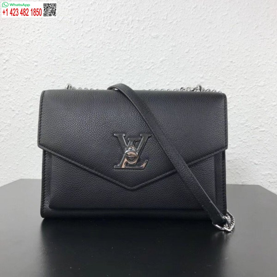 Replika Louis Vuitton Black Mylockme Bb Bag M51418 Blv752