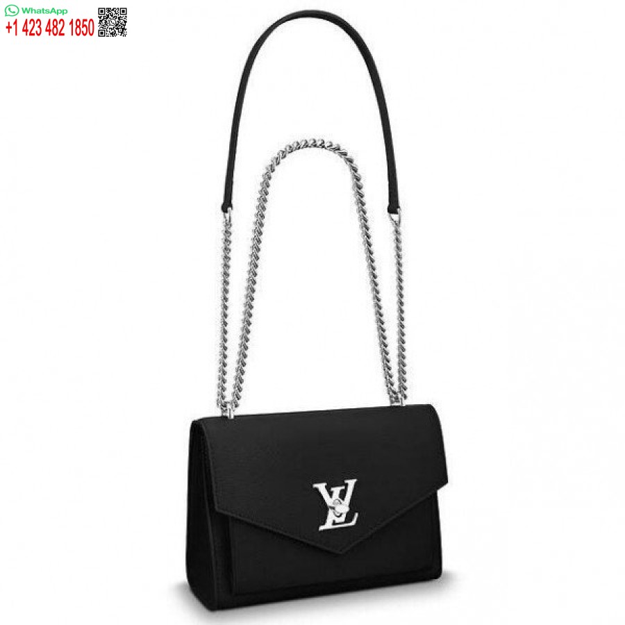 Replika Louis Vuitton Sort Mylockme Bb Taske M51418 Blv752