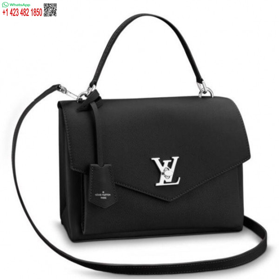 Réplique Louis Vuitton Noir Mon Sac Lockme M54849 Blv763