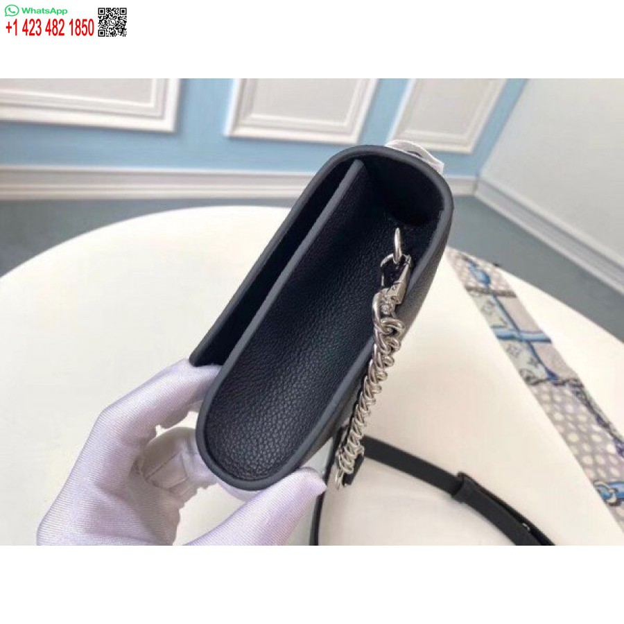 Replika Louis Vuitton Schwarze Lockme-Kupplung M56087 Blv693