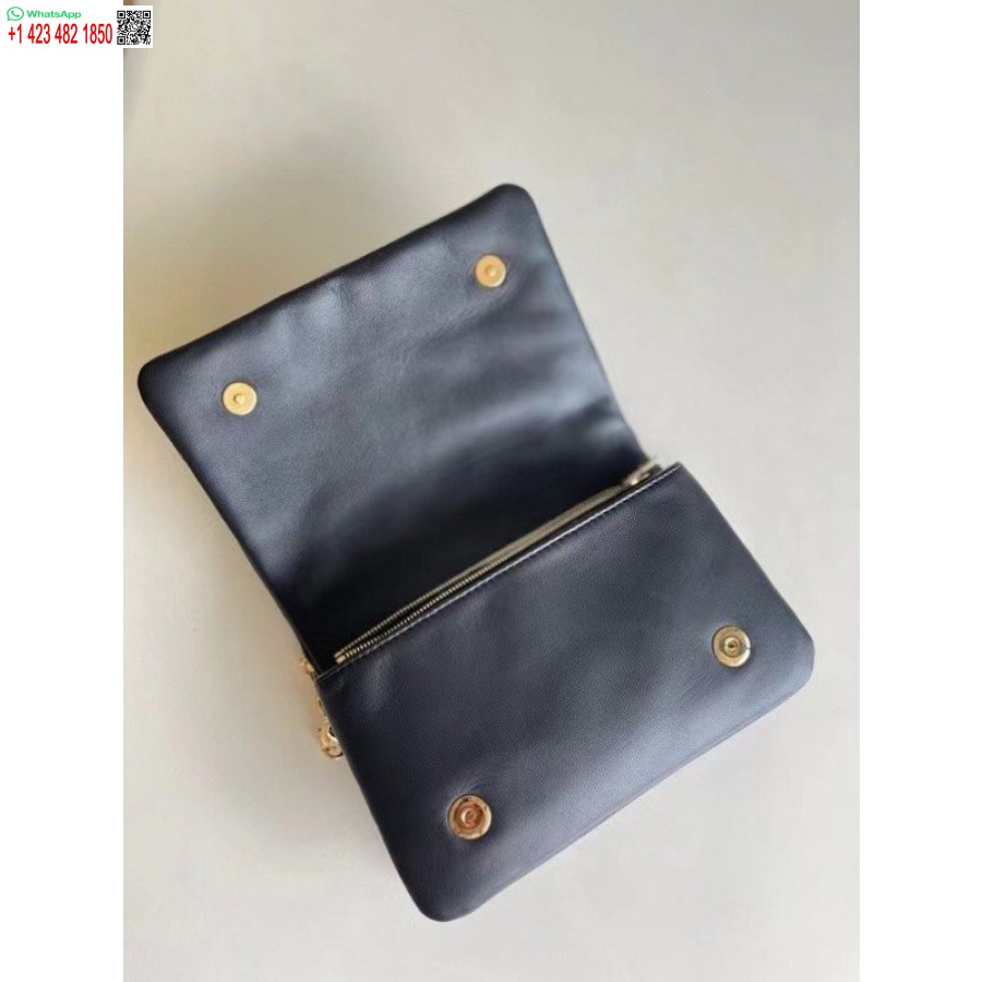 Replika Louis Vuitton Svart Coussin Pochette Väska M80742 Blv703
