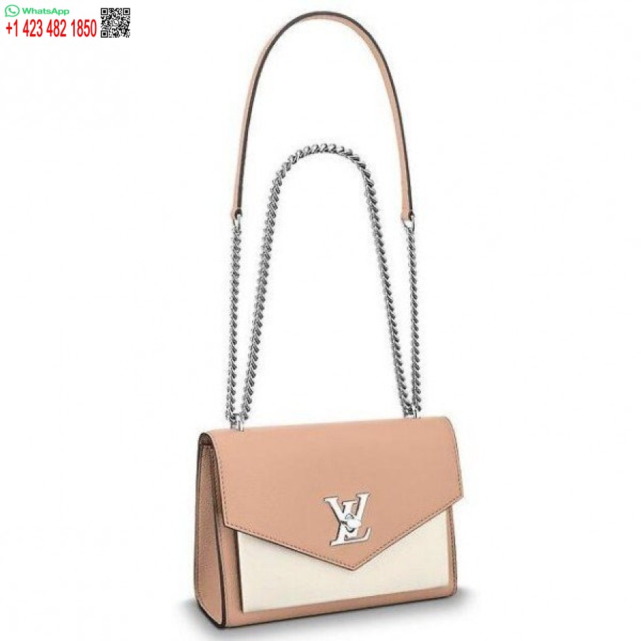 Replika Louis Vuitton Bicolor Mylockme Bb Taske M51424 Blv754