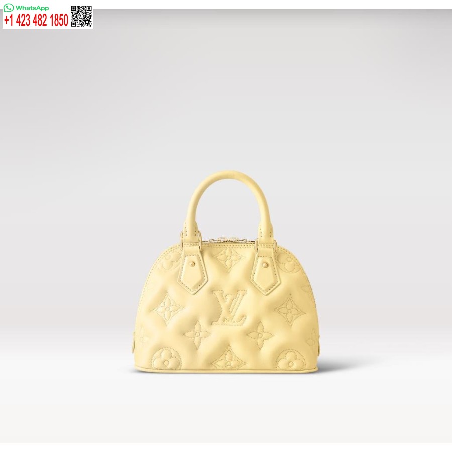 Réplique Louis Vuitton Sac Alma BB Banane Jaune Lv M59821