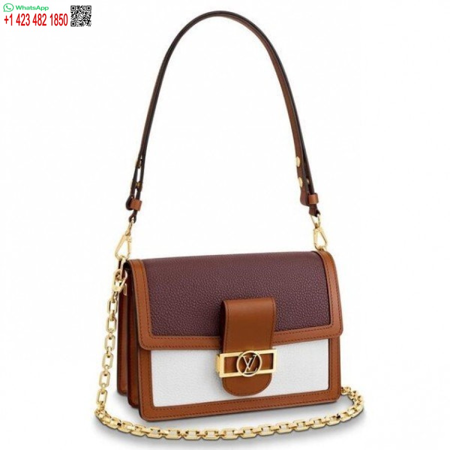 Replika Louis Vuitton 8ad Dauphine Mm Taske Taurillon M53868 Blv785