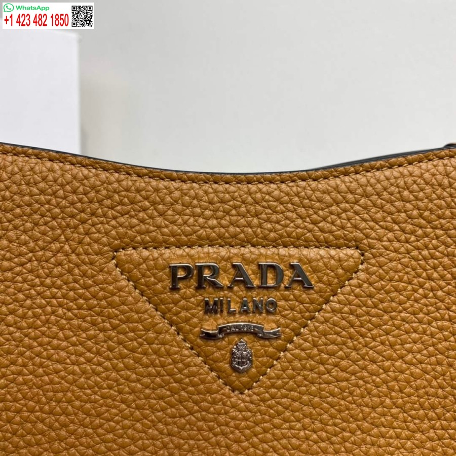 Replica Prada 1bh191 Odinis Mini Pečių Krepšys įdegis