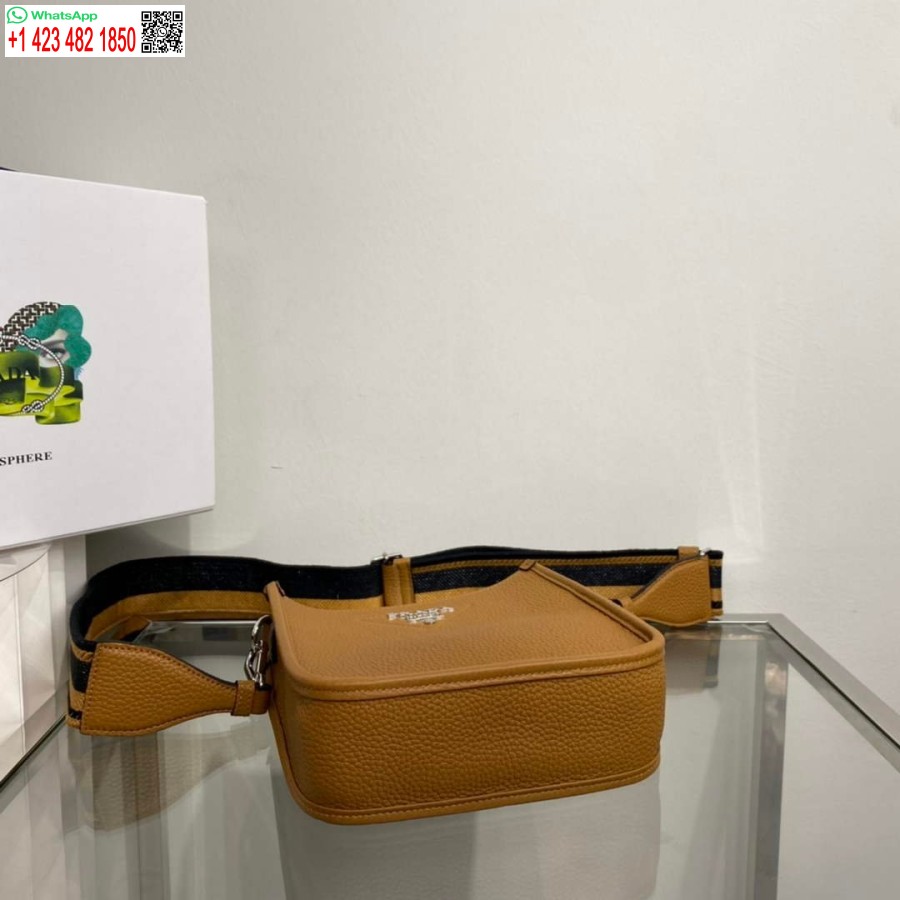 Replica Prada 1bh191 Odinis Mini Pečių Krepšys įdegis