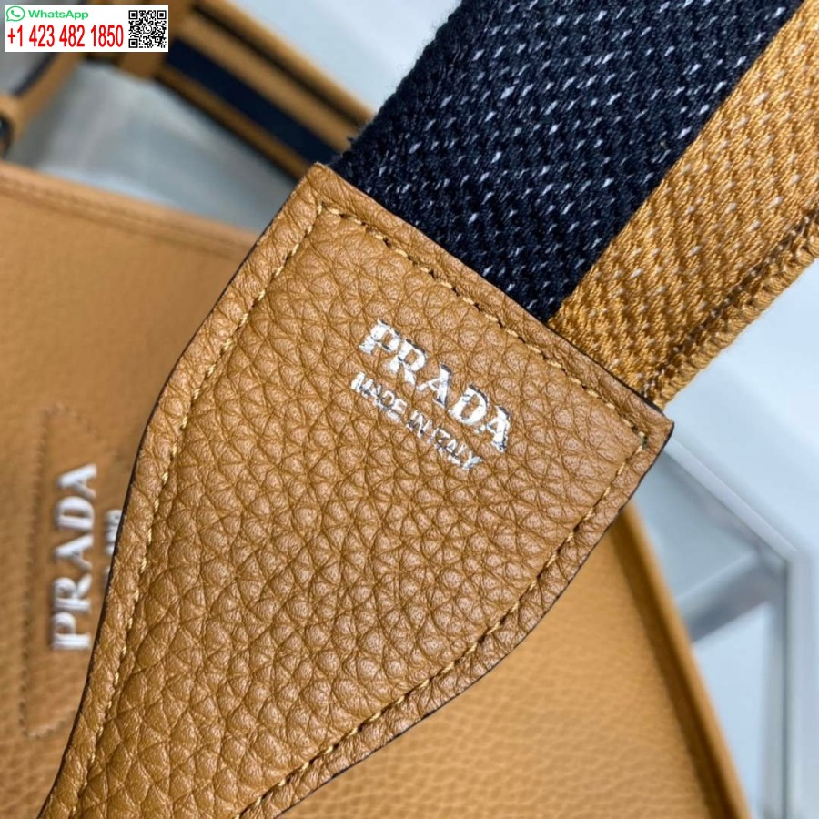 Replica Prada 1bh191 Odinis Mini Pečių Krepšys įdegis