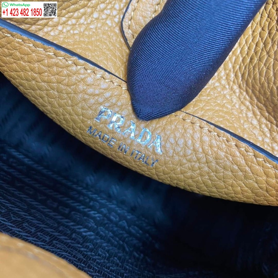 Replica Prada 1bh191 Odinis Mini Pečių Krepšys įdegis