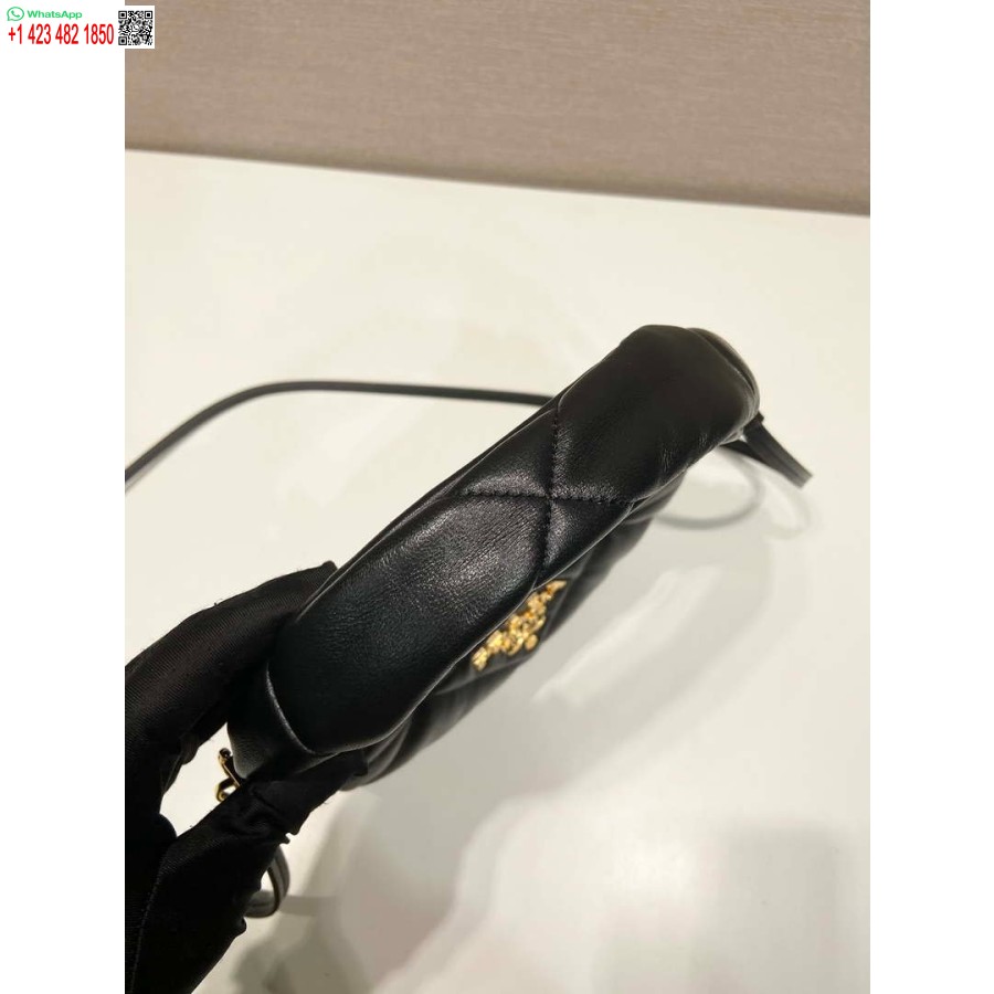 Replika Prada 1ba384 Nappa Bőr Minitáska Felső Varrással