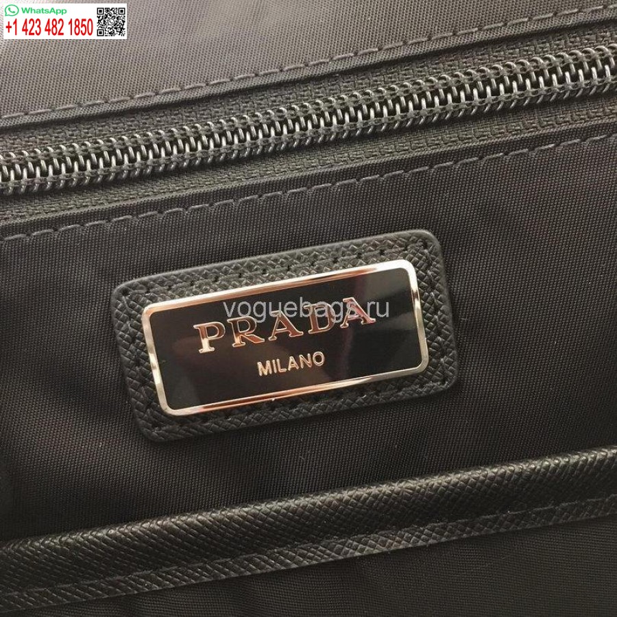 Réplique Prada 2vz074 Sac à Dos En Nylon En Gris