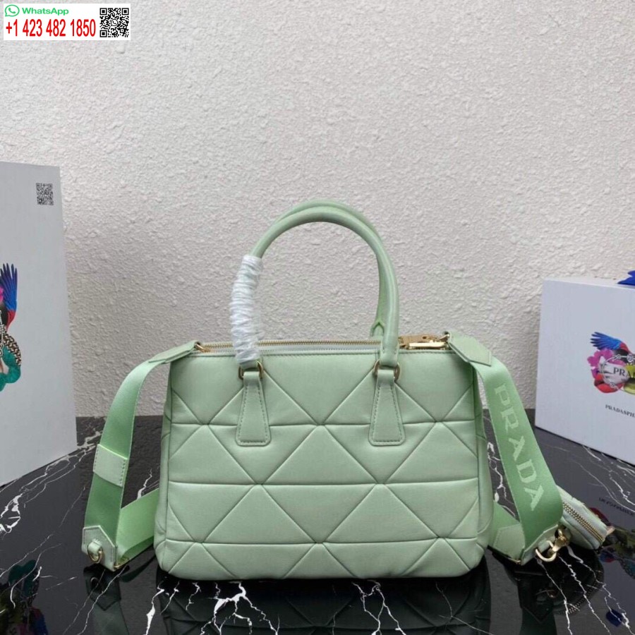 Replica Prada Piccola Borsa Prada Galleria In Pelle Saffiano 1ba863 Verde