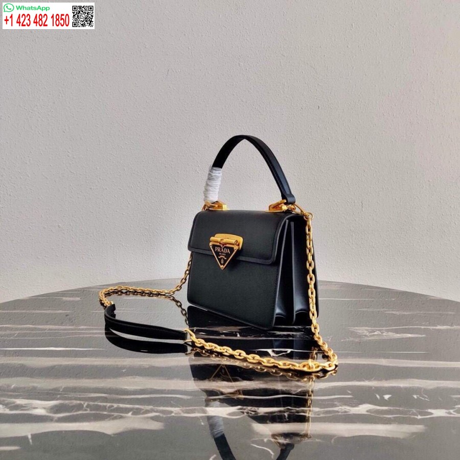 Replica Prada Borsa In Pelle Saffiano Simbolo 1bn021 Nera