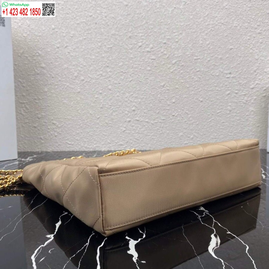 ρεπλίκα Prada νάιλον Vintage αλυσίδα αδέσποτη τσάντα 1bd621 βερίκοκο