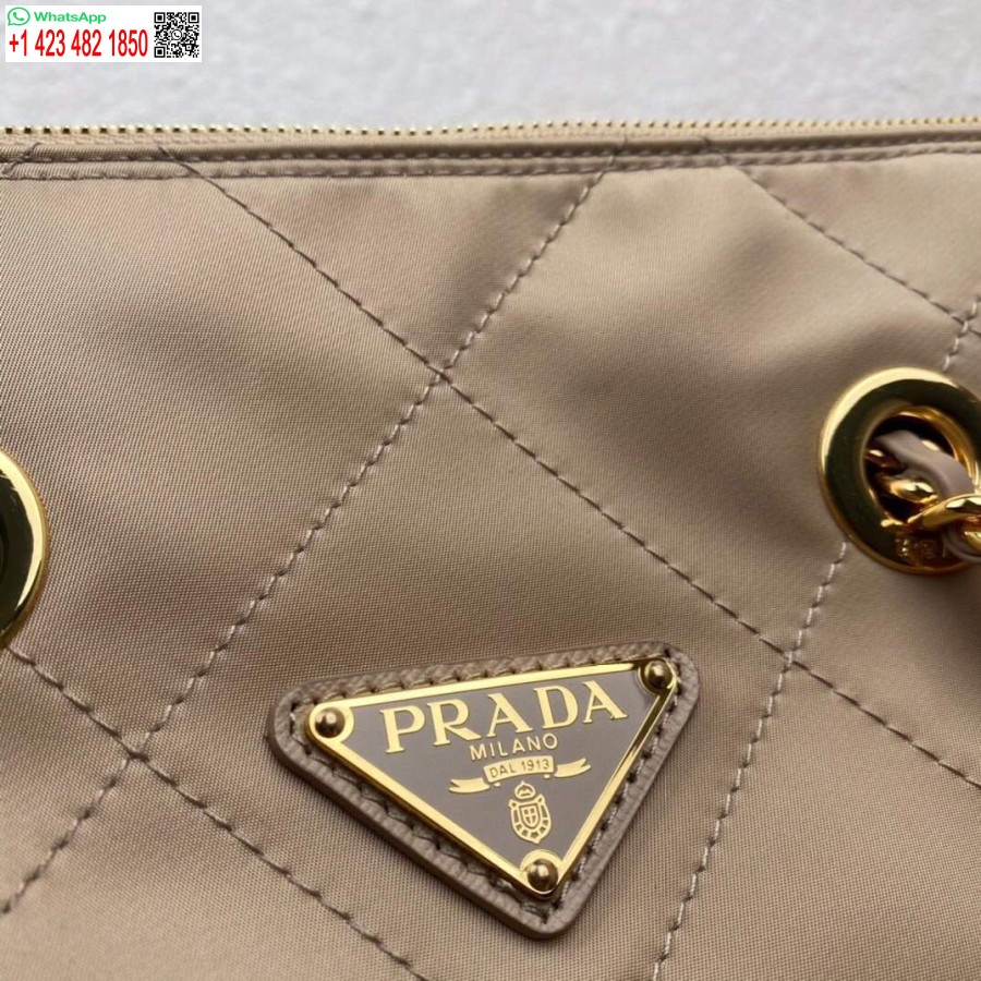 ρεπλίκα Prada νάιλον Vintage αλυσίδα αδέσποτη τσάντα 1bd621 βερίκοκο
