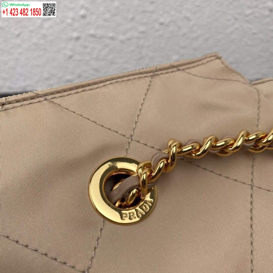 ρεπλίκα Prada νάιλον Vintage αλυσίδα αδέσποτη τσάντα 1bd621 βερίκοκο