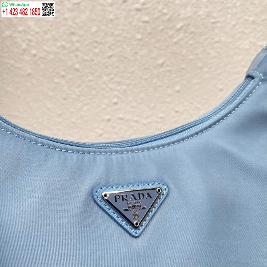 Replika Mini Torbice Prada 1ne515 Re-nylon Re-edition 2000 Modra