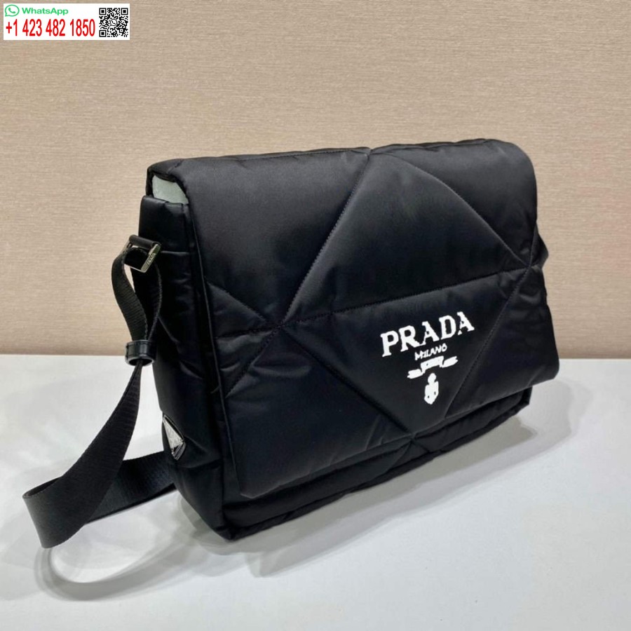 Replica Borsa A Tracolla Prada 1bg412 Nera