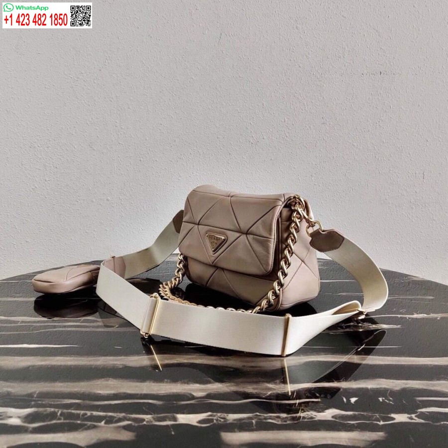 реплика Prada 1bd292 Prada система напа кожа пачуърк чанта кайсия